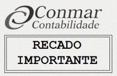 Comunicado sobre o feriado